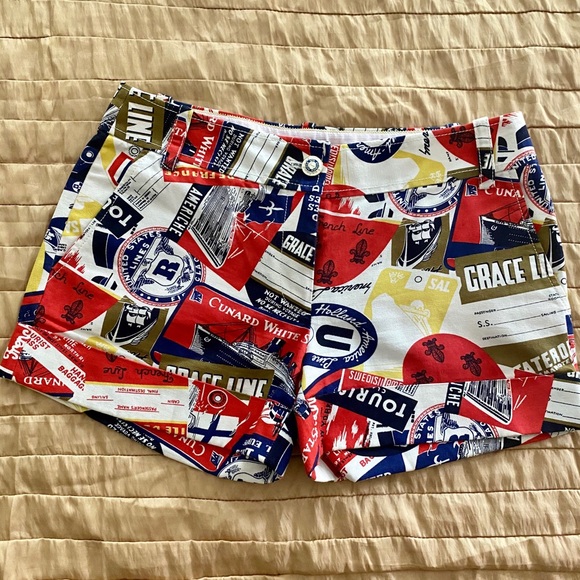 J. CREW City Fit Nautical shorts - Picture 9 of 10